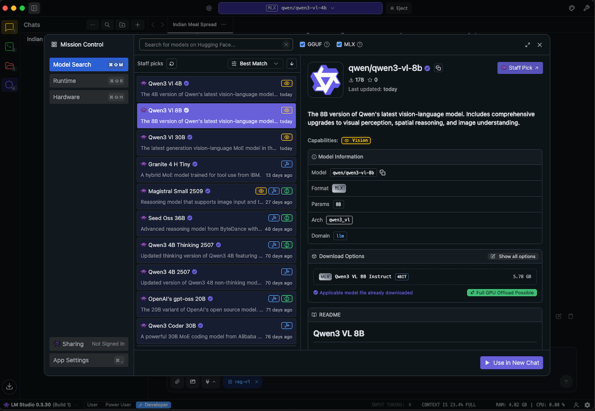 LM Studio Models Browser